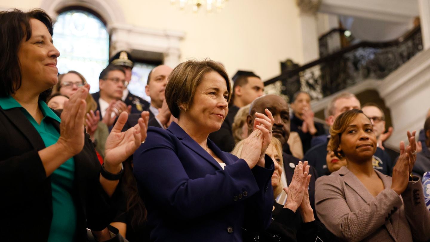 Governor Maura Healey traveled out of state for four days on a "personal trip" in February. Her office on Friday refused to disclose where she went.