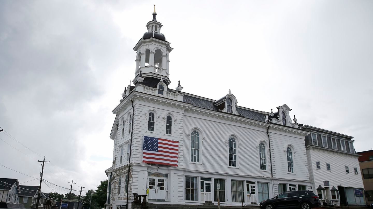 Town Hall in North Brookfield pictured in June 2020.